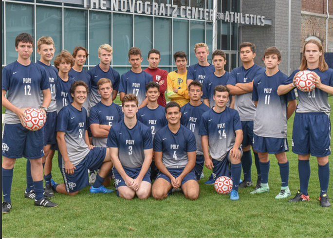 The Boys Varsity Soccer team prepares for an exciting season ahead. 