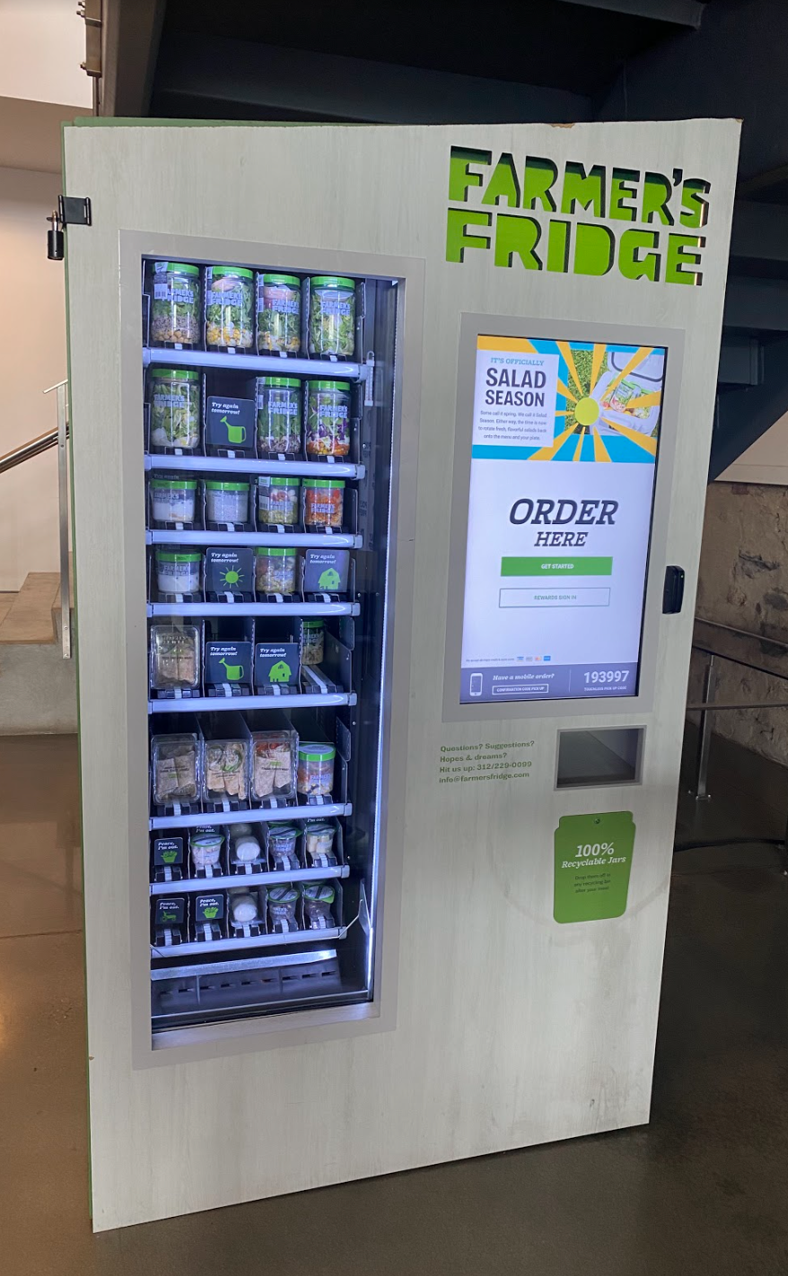 Farmer's Fridge: Meet The Vending Machines That Provide Farm-To-Fridge  Freshness With Waste-Reducing Technology