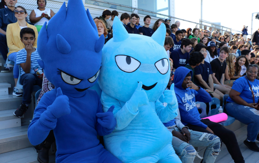 Who+is+the+Mascot%3F%3A+The+Mystery+Behind+the+Blue+Suit