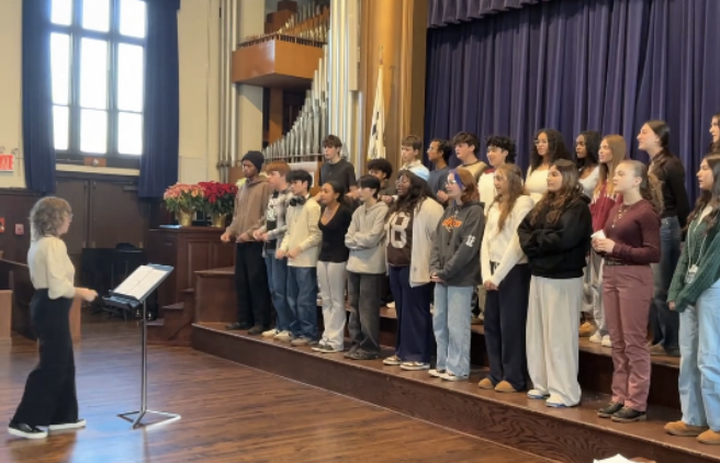 Hitting a High Note: Middle Schoolers Perform in Winter Arts Festival
