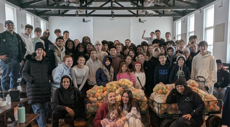 Love Through Food: Poly Hosts a Meaningful and Memorable Packout Day