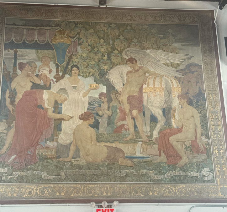 A Rebirth in Analysis of Poly’s Mural ‘A Journey to Parnassus’